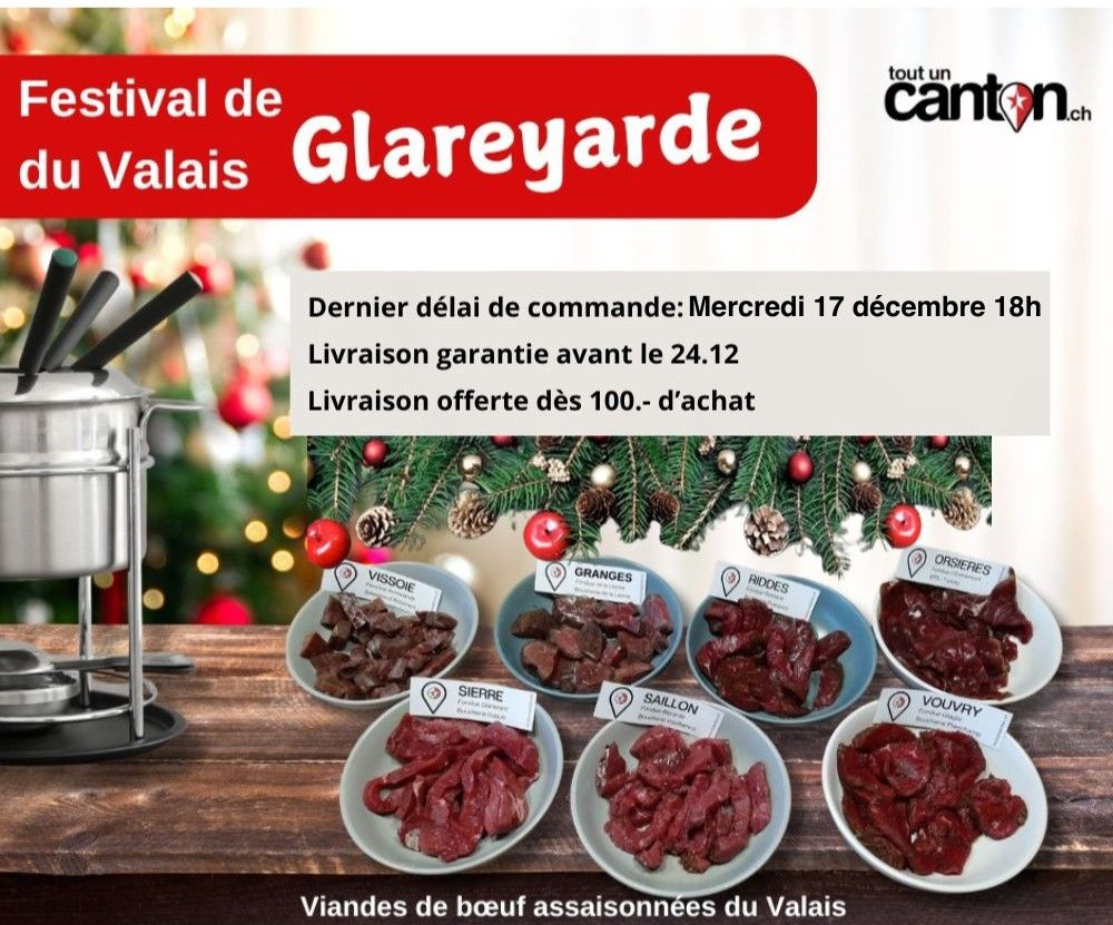 Fondue Glareyarde pour Noël