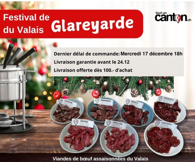Fondue Glareyarde pour Noël Fondue Glareyarde pour Noël