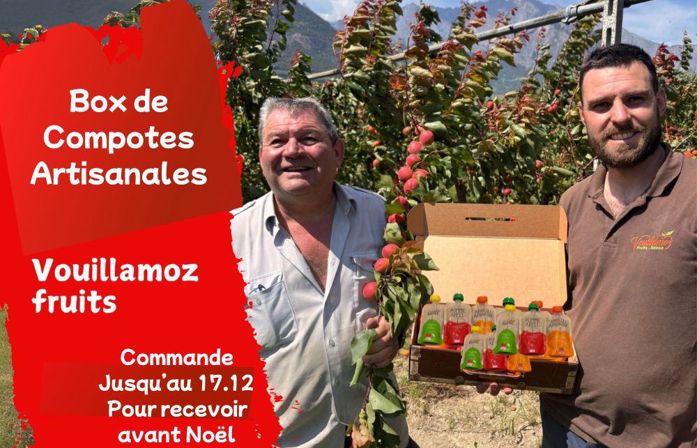 Box de Compotes de fruits - Vouillamoz Fruits