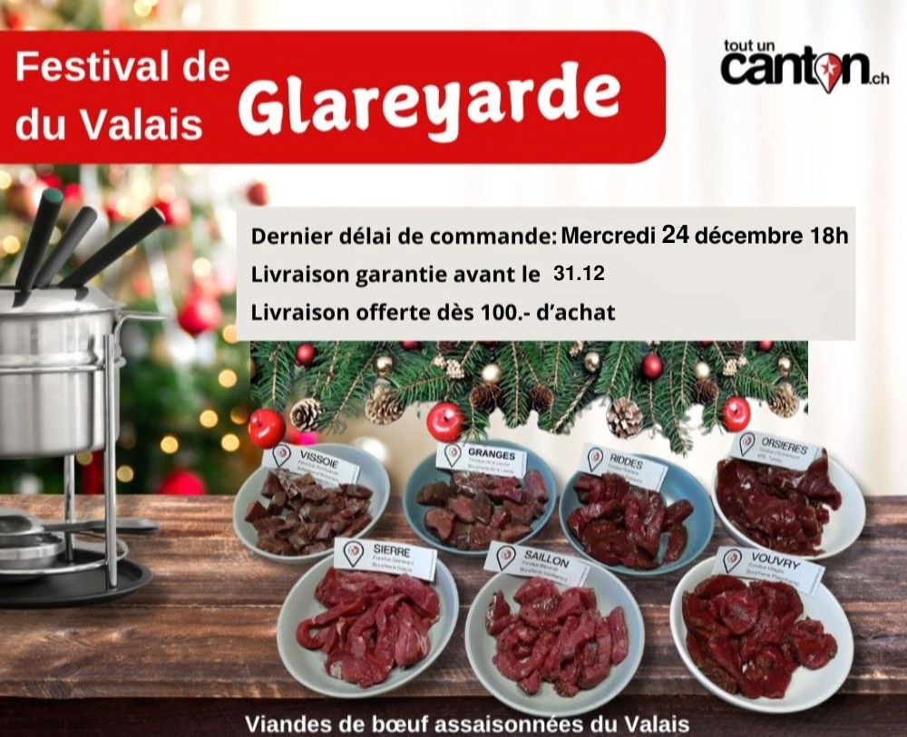 Fondue Glareyarde pour Nouvel-an