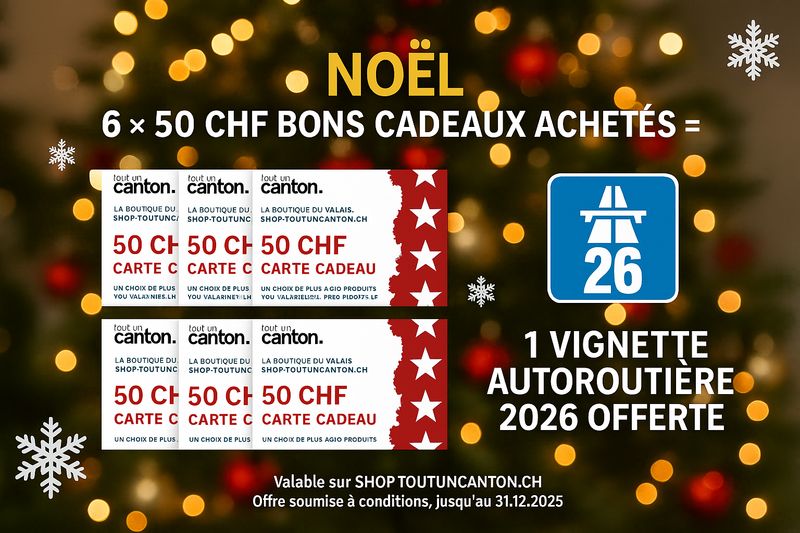 Gift card - La Boutique du Valais