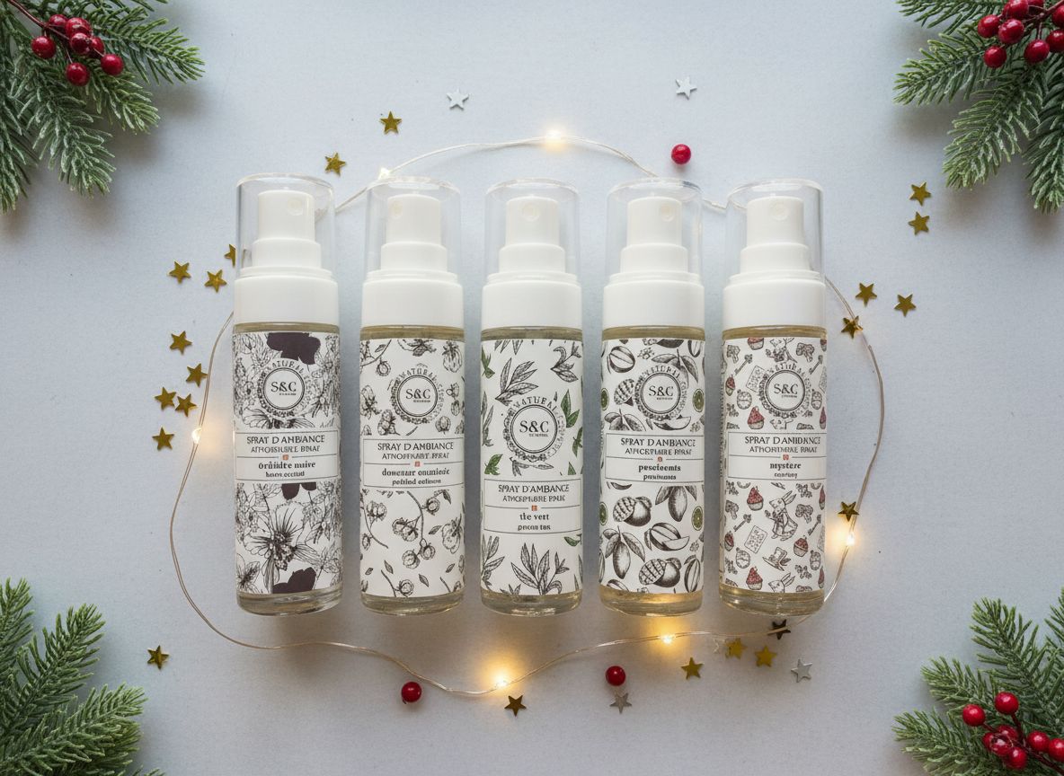 Coffrets 5 parfums d'ambiance - S&amp;C Comsétiques