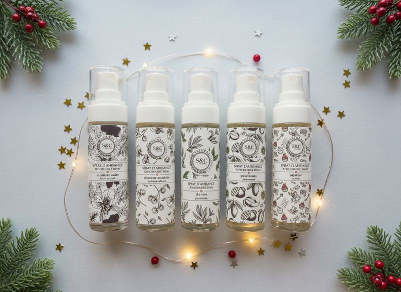 Coffrets 5 parfums d'ambiance - S&amp;C Comsétiques