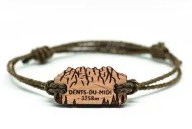Bracelet en bois 7 Peaks - Wooper.ch
