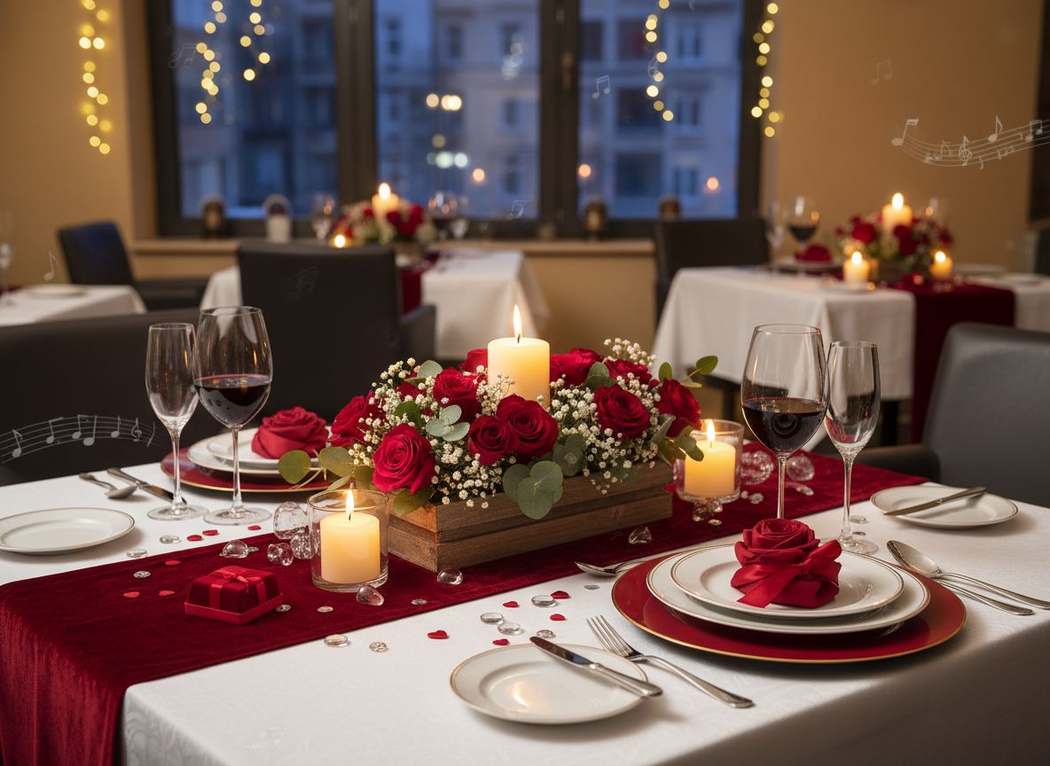 Menu St-Valentin - Le BourgVille