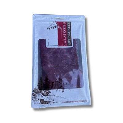 Barquette de Viande séchée IGP 95gr - Salaisons d'Anniviers