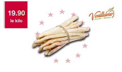 Asperge du Valais 1er choix