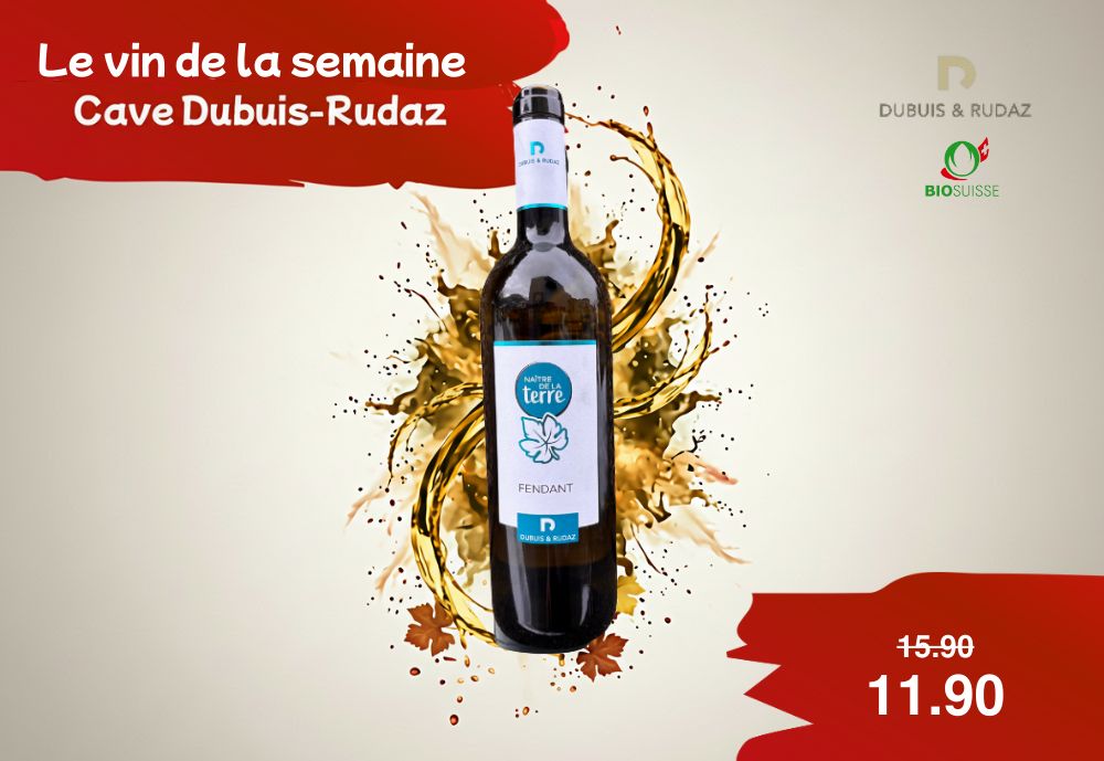 6 x Fendant Naître de la Terre 2024 75cl - Dubuis Rudaz
