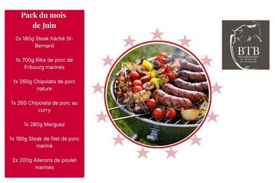 Le pack du mois de Juin - BTB