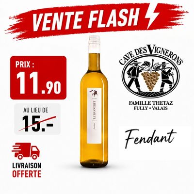 6 X Fendant de Fully AOC 70cl - Cave des Vignerons