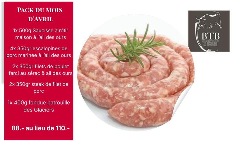 Le pack du mois d'Avril - BTB