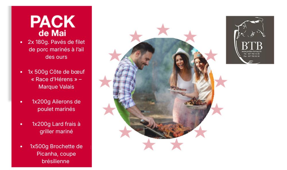 Le pack du mois de mai - BTB