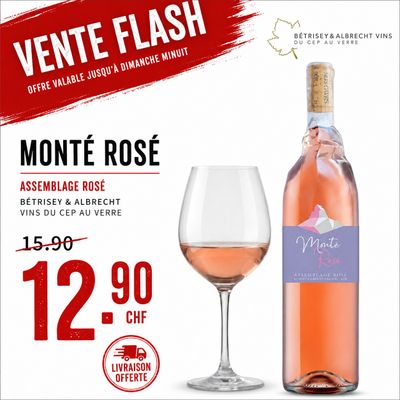 6 X Monté Rosé Assemblage 75cl - Betrisey Albrecht