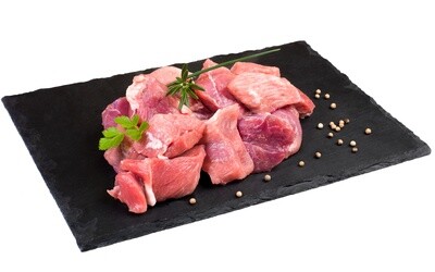 Ragoût de porc 200g - Boucherie Evequoz