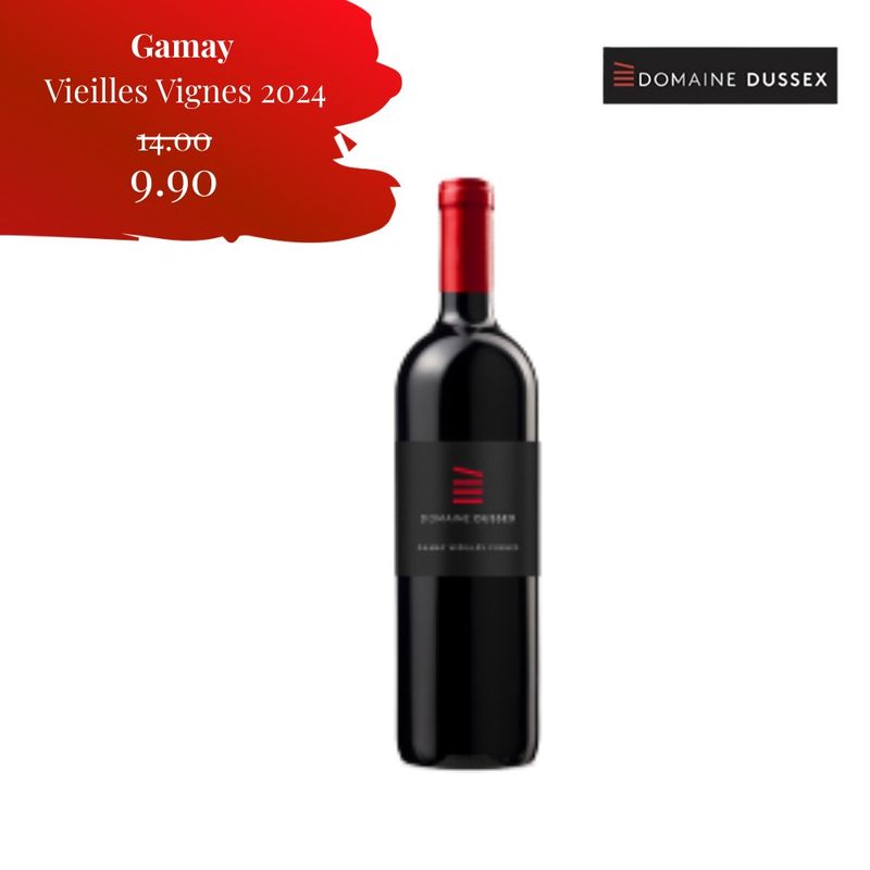 6 X Gamay "Vieilles Vignes" 75cl - Domaine Dussex
