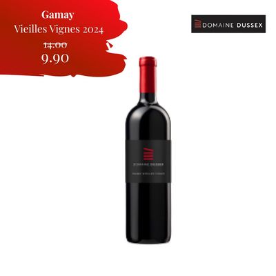 6 X Gamay "Vieilles Vignes" 75cl - Domaine Dussex