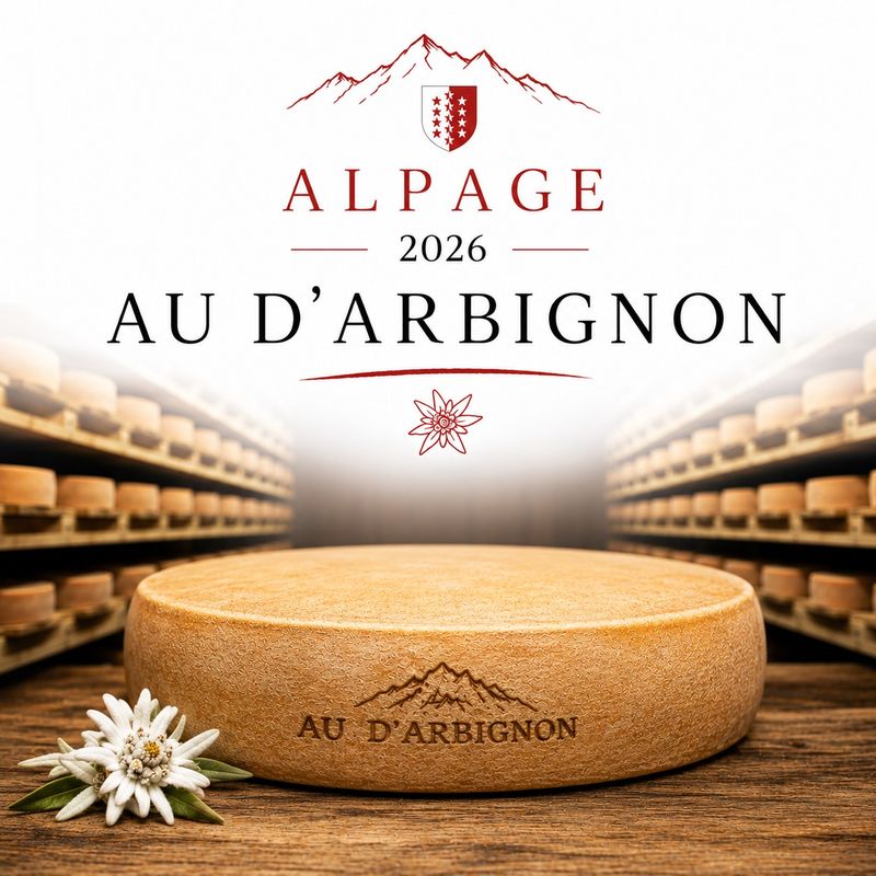 Raclette d'Alpage Au d’Arbignon​ 2026
