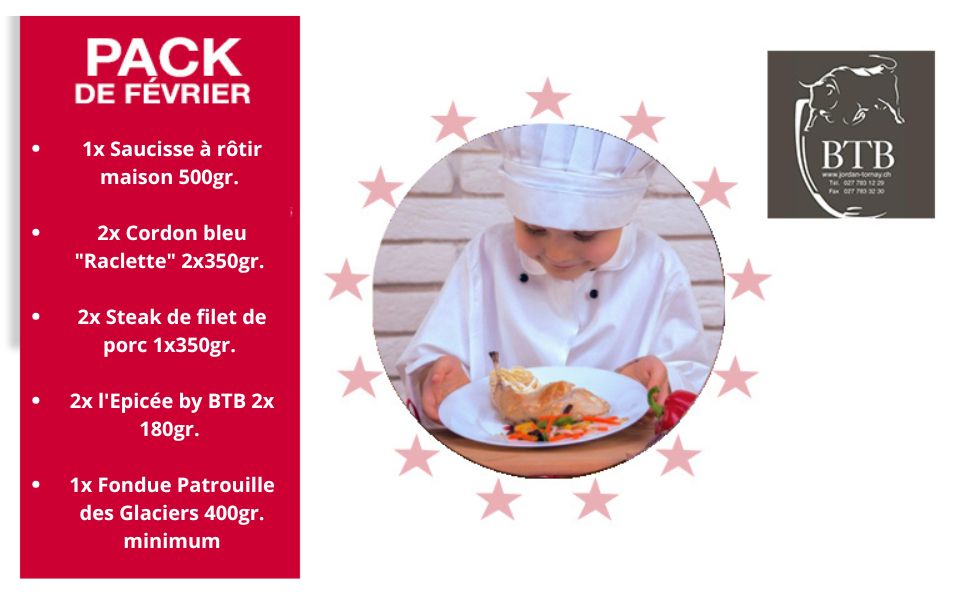 Le Pack du mois de Février - BTB