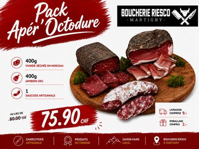 Pack Apér'Octodure - Boucherie Riesco