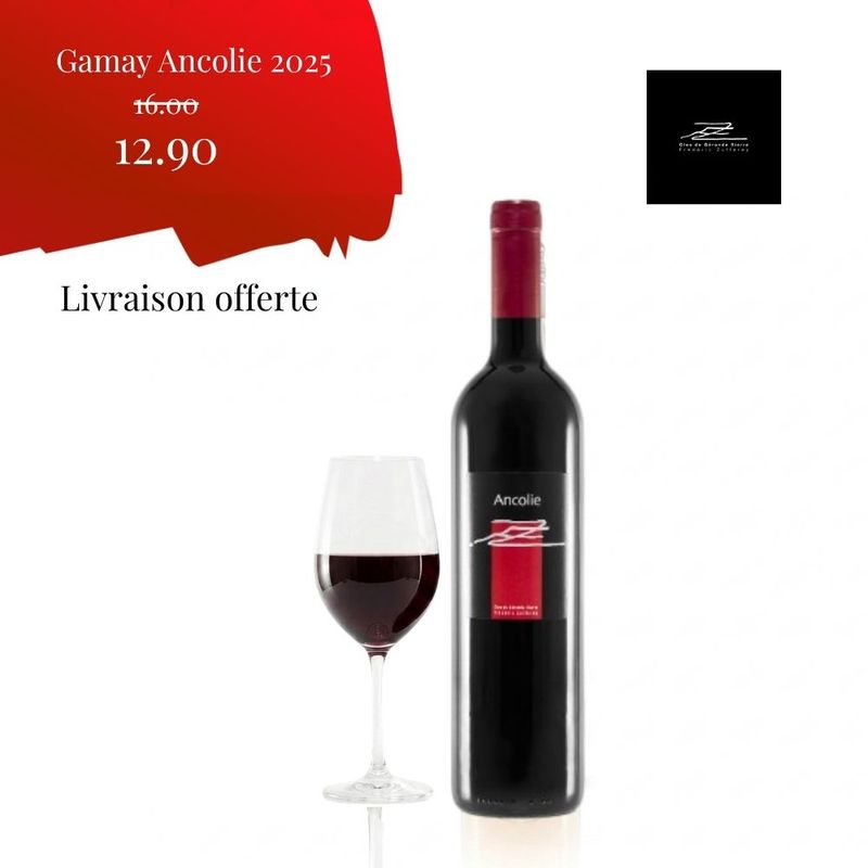 6 x Gamay Ancolie 75cl 2025 - Clos de Géronde