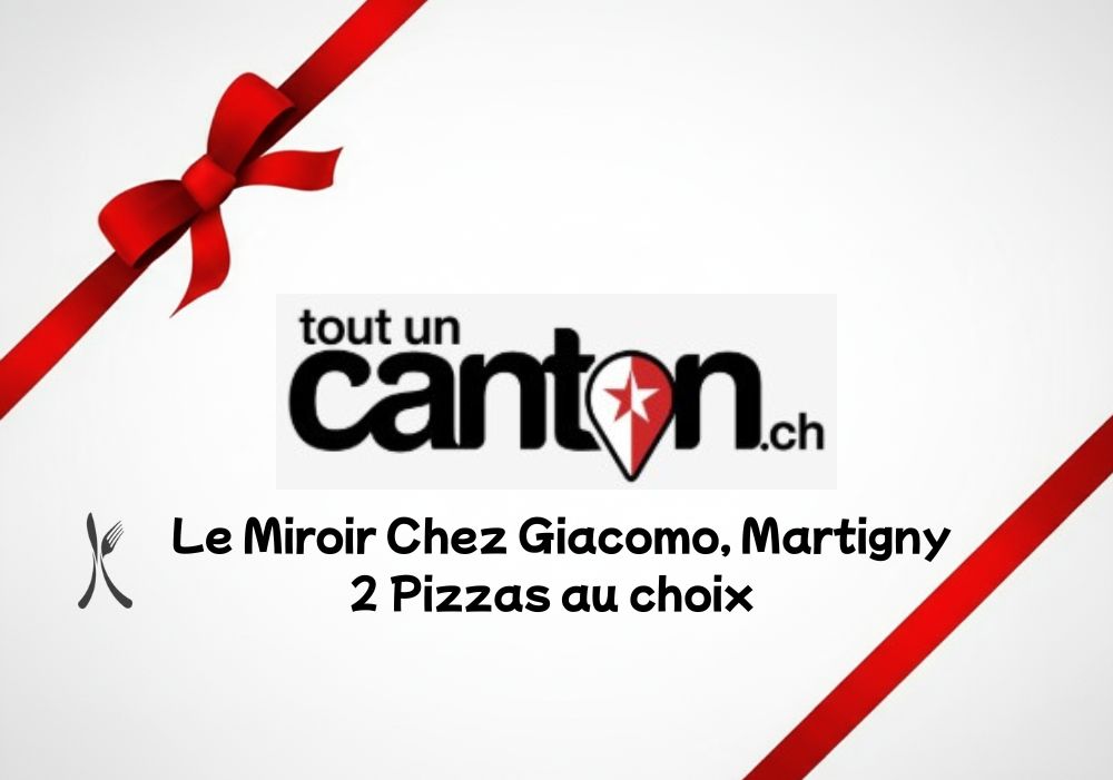 2 Pizzas au choix - Le Miroir Chez Giacomo