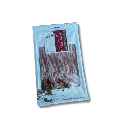 Barquette Lard IGP 95gr - Salaisons d'Anniviers