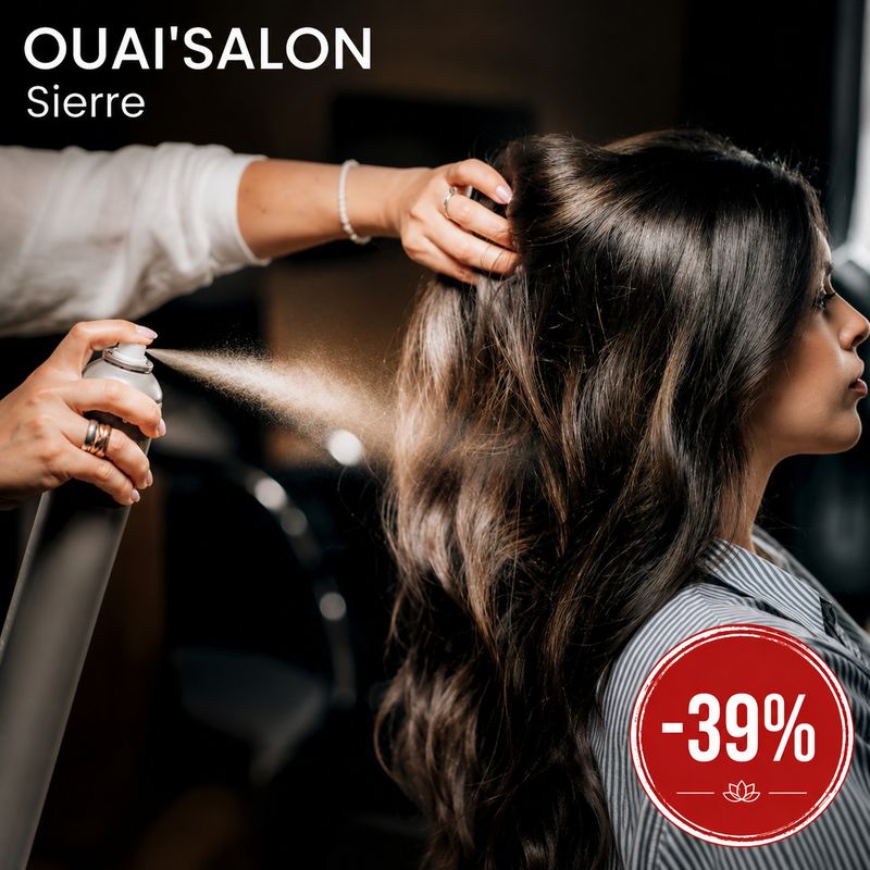 Coupe brushing et soin pour Elle