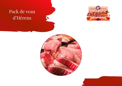 Pack découverte veau d’Hérens - Boucherie Evequoz
