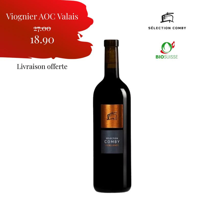 6 X Viognier AOC Valais - Sélection Comby