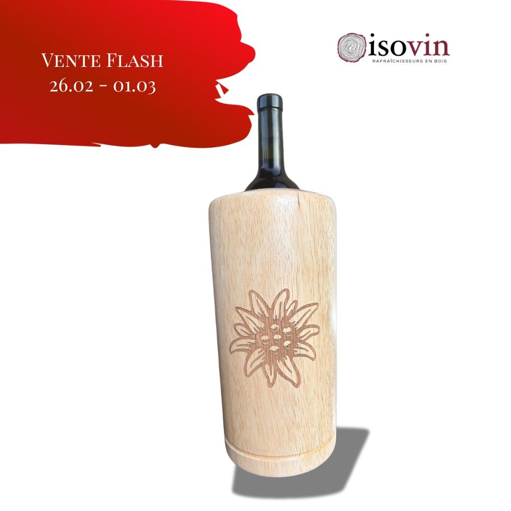 Rafraîchisseur à bouteille 0.5 Edelweiss - Isovin