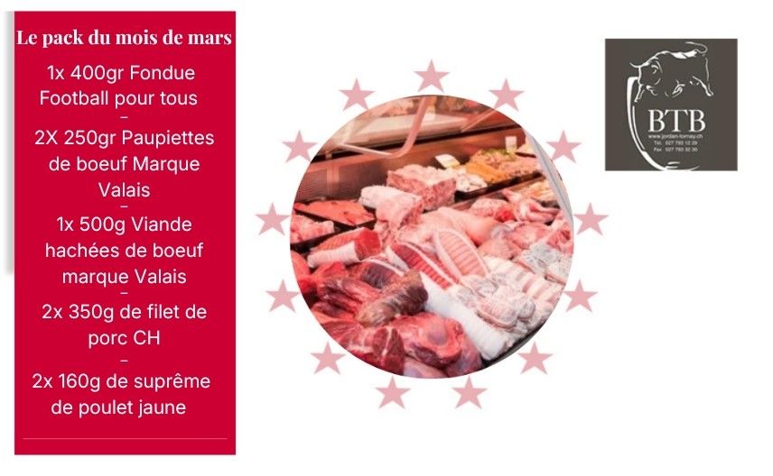 Le pack du mois de mars - BTB