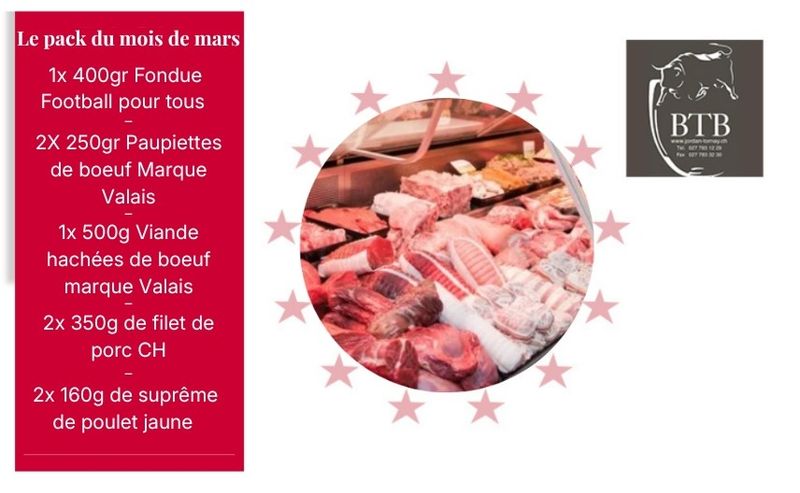 Le pack du mois de mars - BTB