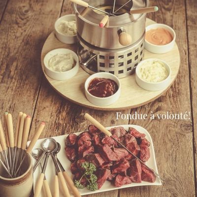 Fondue Glareyarde à volonté - L'Aristocrate