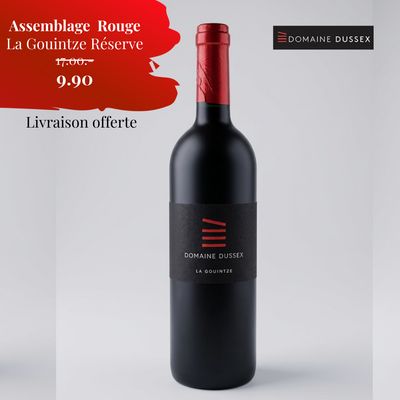 6 X Assemblage rouge La Gouintze 75cl - Domaine Dussex