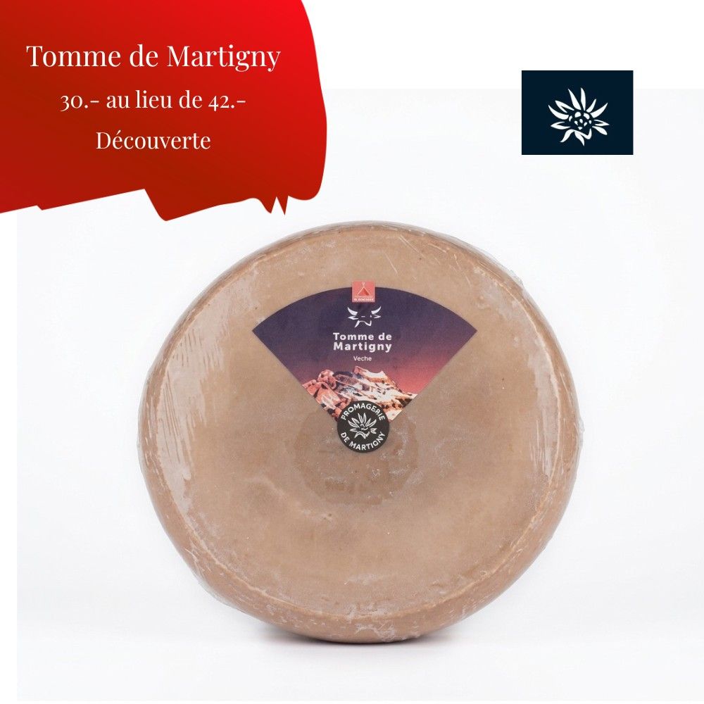 Tomme de Martigny 1500g- Fromagerie de Martigny