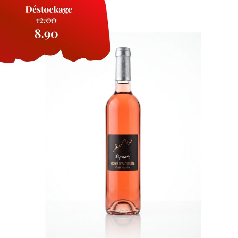 6X Rosé d'altitude Pyramis 50cl AOC