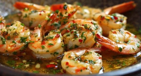 Menu Gambas à la Diavola - Chez Pepone
