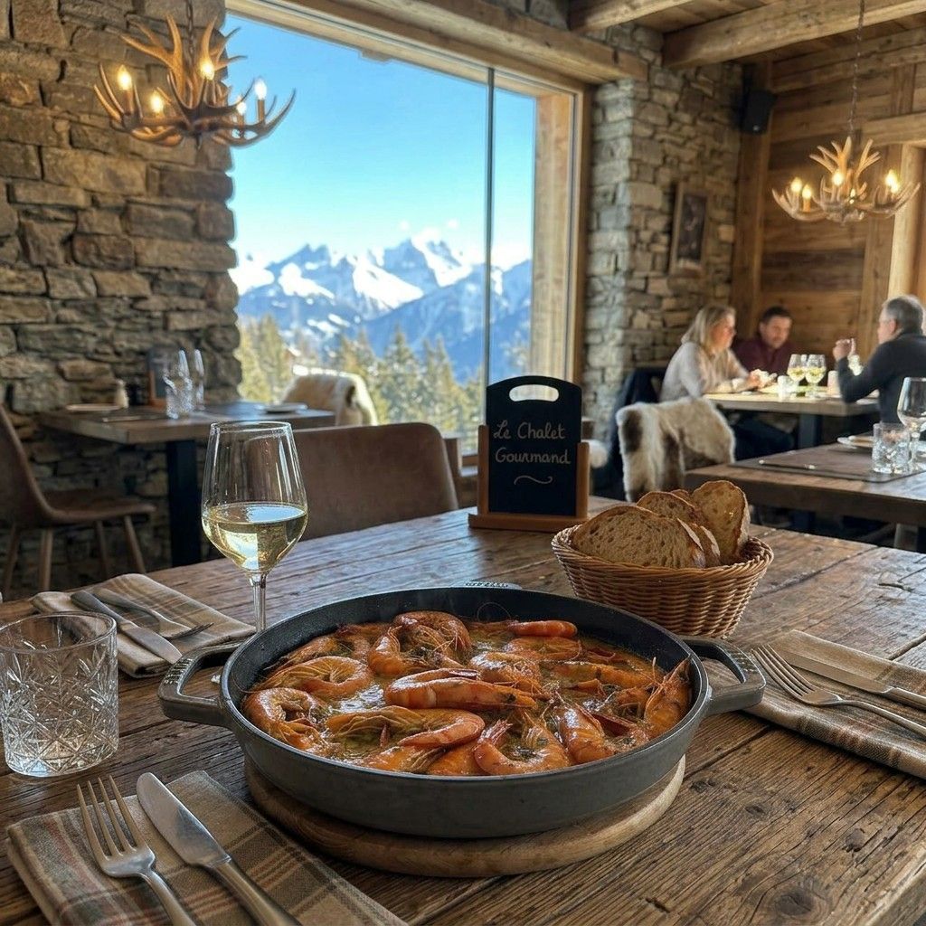 Gambas pour 2 personnes - Les Chenevières