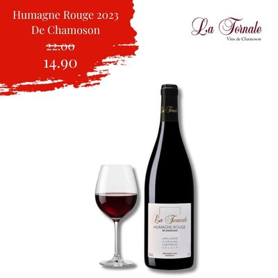 6 X Humagne Rouge 2023 - Cave la Tornale