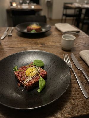 Menu Tartare de boeuf - La Boutique du Vin