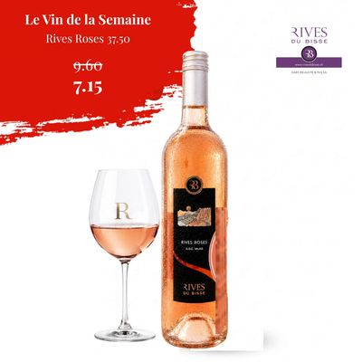 24 X Rive Roses 37.5cl 2025 - Rives du Bisse