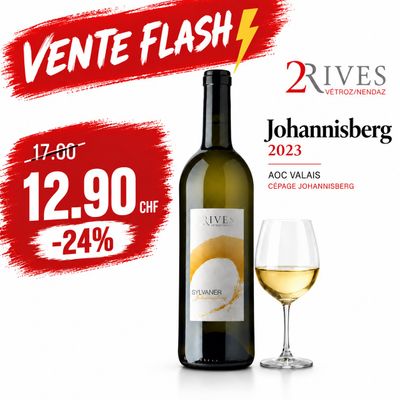 6 X Johannisberg 2024 - Cave des 2Rives