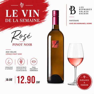 6 X Rosé 2025 - Cave des Bernunes