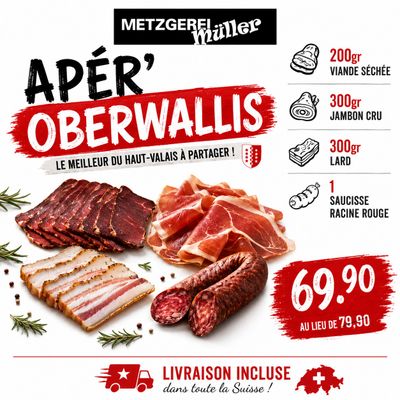 Pack Apér'Oberwallis - Metzgerei Müller