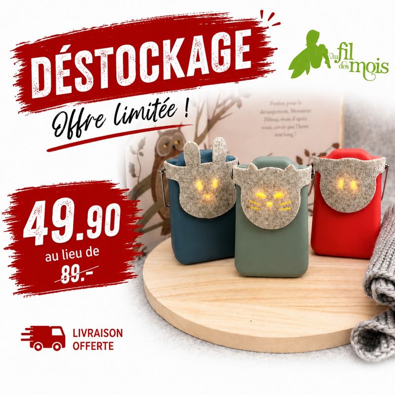 Lampe Nomade Kivala - Au fil des mois