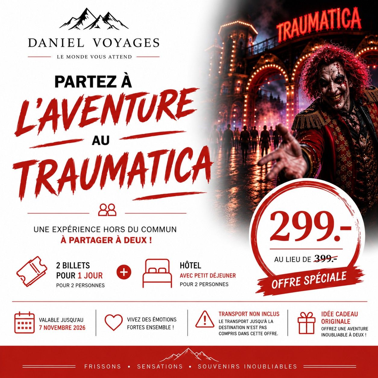 Billets et Hôtel Europa Park 2 personnes - Daniel Voyages