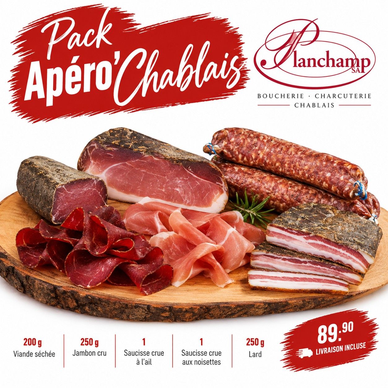 Pack Apéro'Chablais - Planchamp
