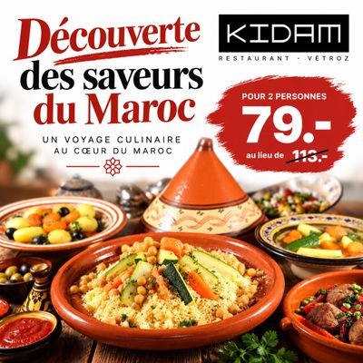 Découverte des saveurs du Maroc