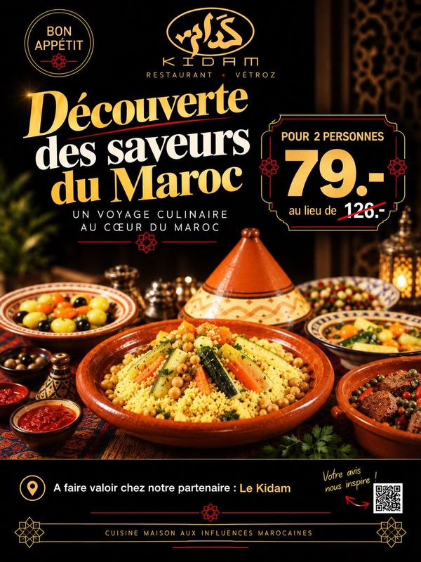 Découverte des saveurs du Maroc