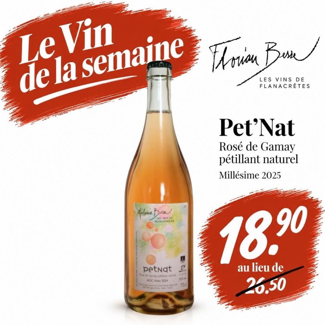 6X Pet'Nat Rosé de Gamay 75cl - Florian Besse